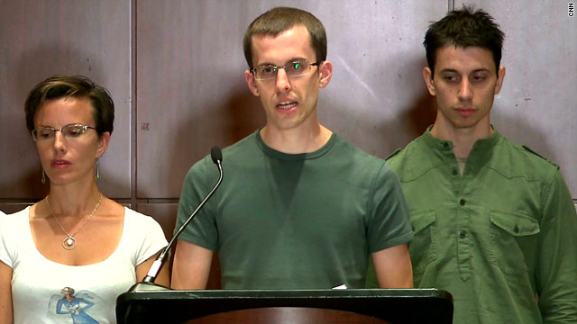 Released hikers describe ordeal in Iran Released hikers describe ordeal in Iran