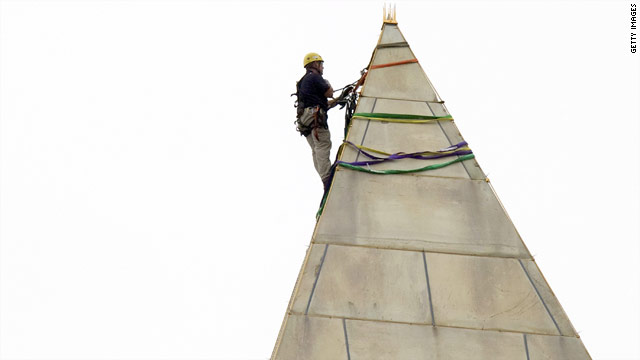 Engineers to rappel down Washington Monument