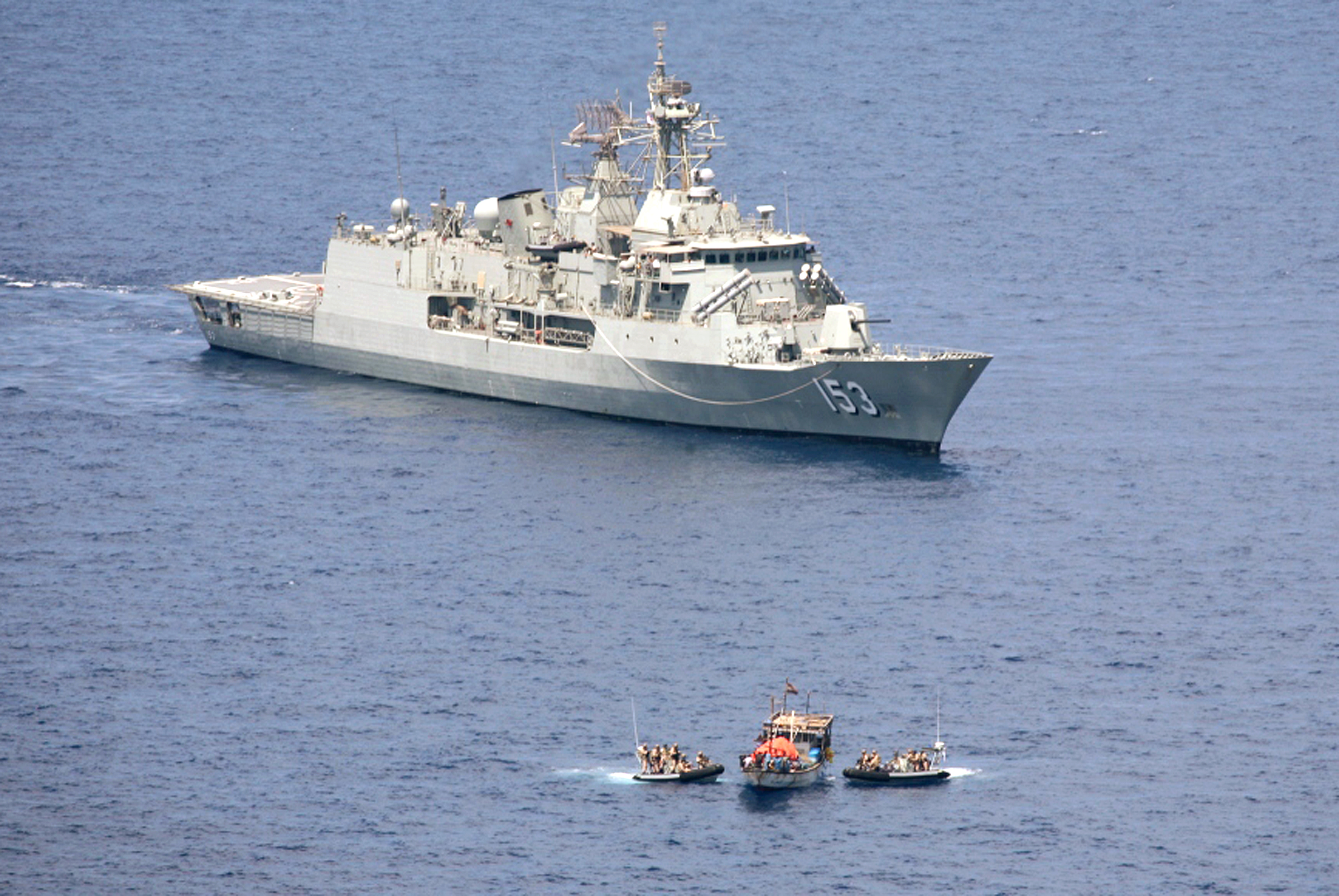 A Top Navy officer warns piracy may spill over into terrorism