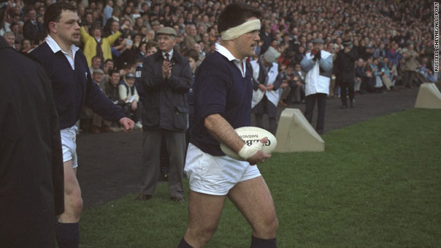 Scotland captain David Sole epitomized the fierce rivalry between the two neighbors.
