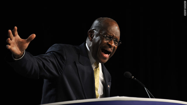 Cain relishes 'top tier' status in speech
