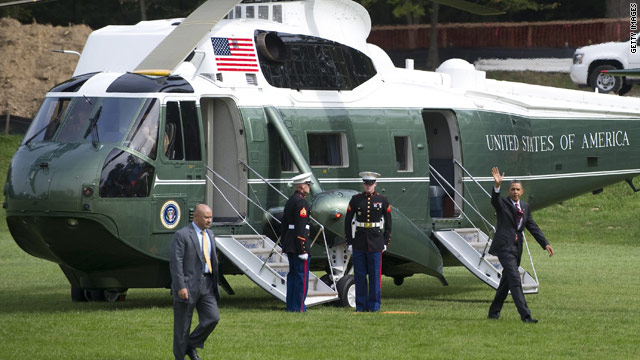 Obama's Walter Reed visit