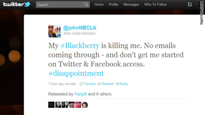 Blackberry e-mail