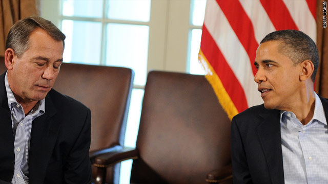 Speaker Boehner pushes back over the phone