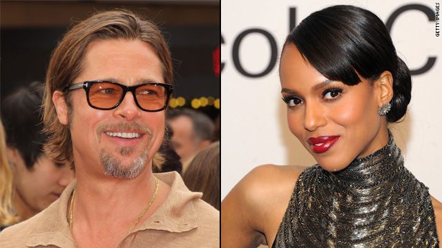 Pitt joins '12 Years a Slave,' Kerry Washington lands 'Django'