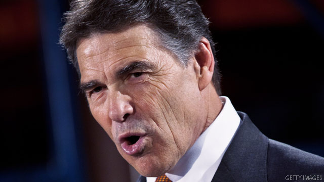 BORGER: The Perry approach - campaign first, have ideas later