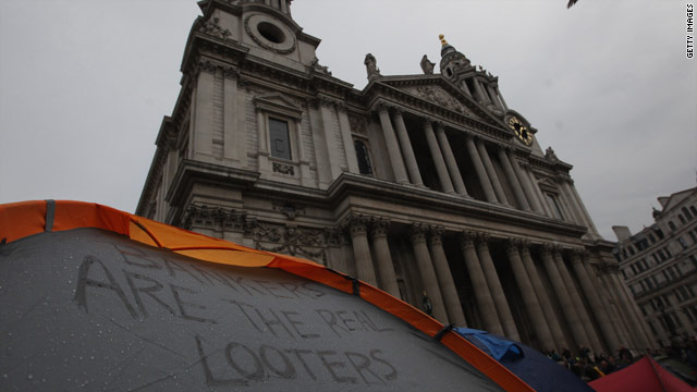 London cleric resigns amid Occupy cathedral protest