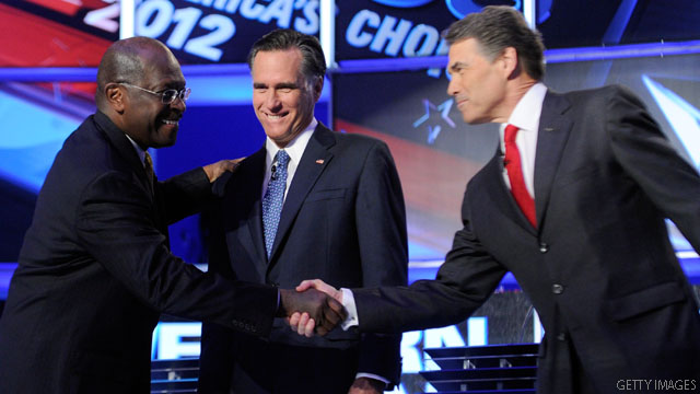 Poll: Cain and Perry lead in Texas
