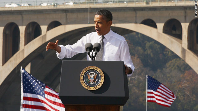 Obama pledges to speed up road projects, add jobs