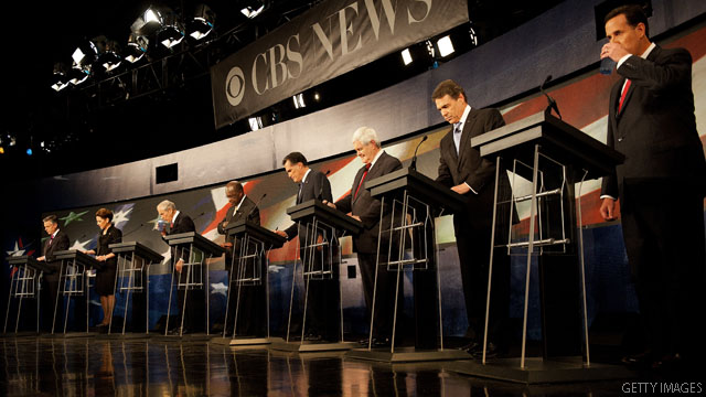 GOP debate meets its match against sports events
