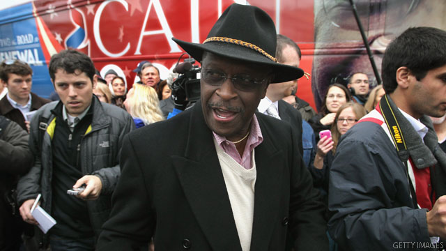 Cain 'totally respects women,' wife says