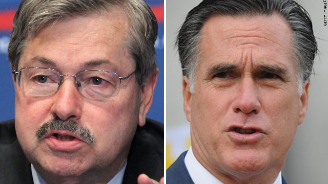 Iowa governor says Romney making 'big mistake'