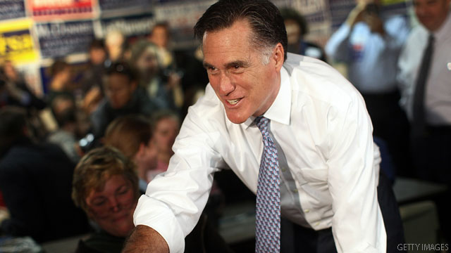 Romney bus powers through N.H. mountains