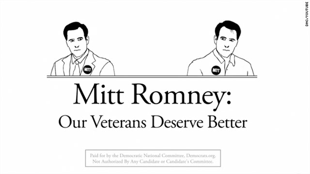 Dems say Romney wrong on vets' health care