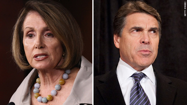 Third reason Pelosi can't debate Perry slips her mind