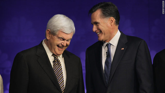 Poll: Romney & Gingrich tied for top spot