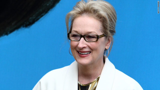 Streep donates portion of 'Iron Lady' paycheck?