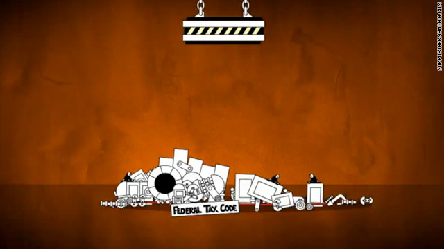 Cain aims focus back on tax plan