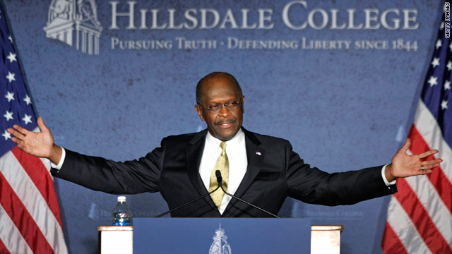 Cain avoids affair controversy, lays out his 'doctrine’