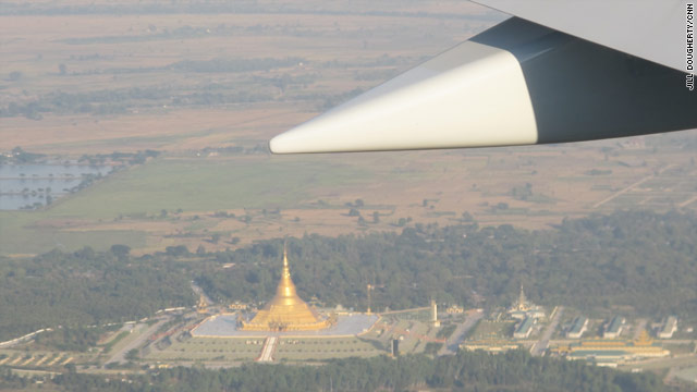 Air Hillary over Myanmar