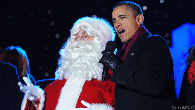 Obama delivers very Christian message at Christmas tree lighting