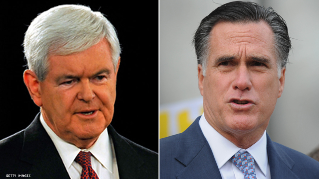 Gingrich, Romney joust via surrogates