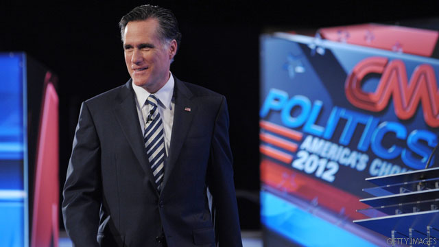 Romney hits a positive note in new radio ads
