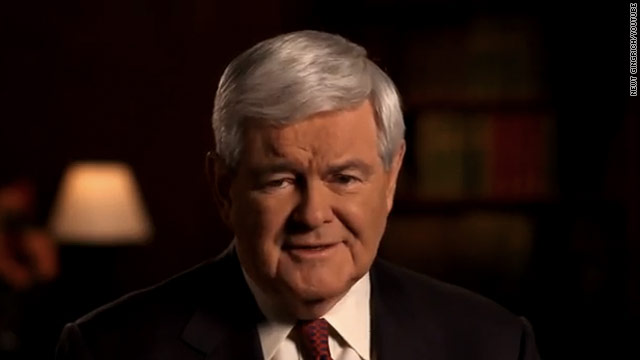 Gingrich stays positive in second campaign TV ad?