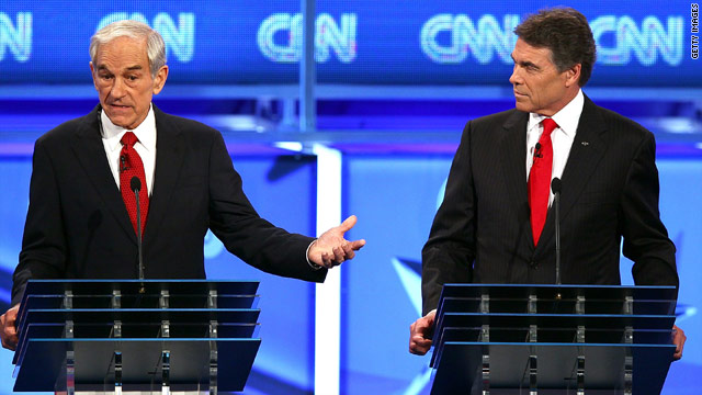 Perry 'taken aback' by Paul's comments on Iran