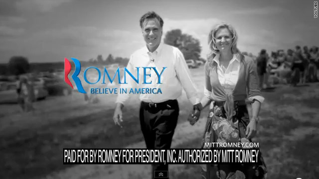 Romney's three ads with two messages