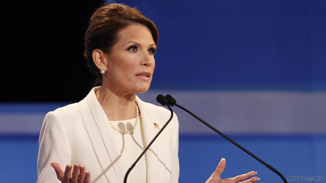 Bachmann labels Gingrich 'memory challenged'