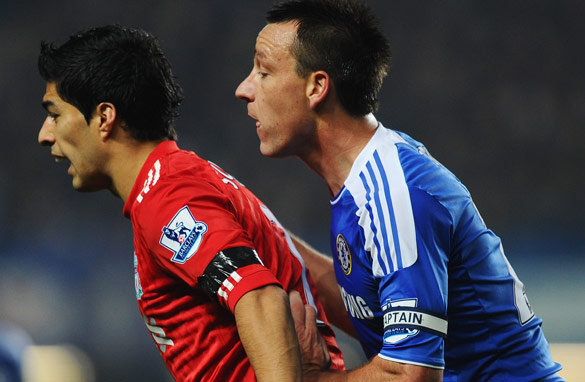 Luis Suarez was banned by the FA for eight matches after racially abusing Manchester United's Patrice Evra.