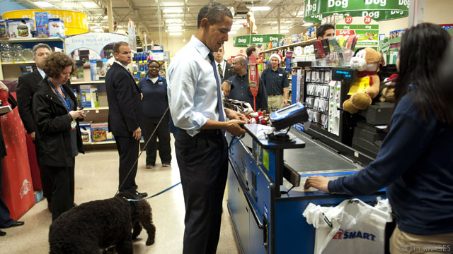 Obama's last minute holiday shopping trip