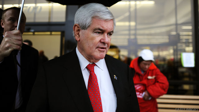 Gingrich gets 'occupied'
