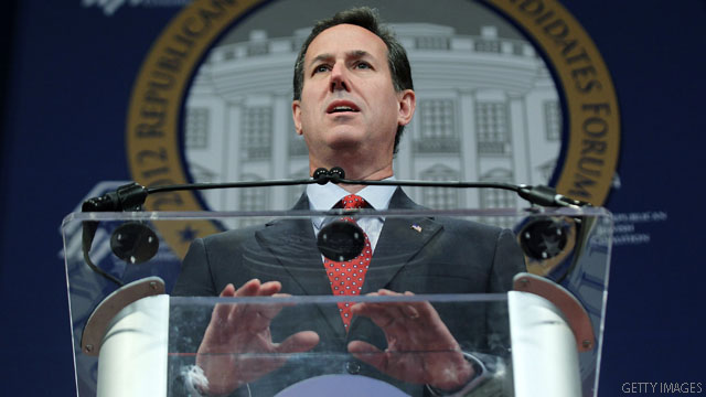 Santorum: Faith leader asked me, others to consider dropping out