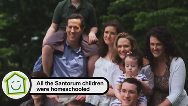 Santorum gets 'Pop Up' treatment