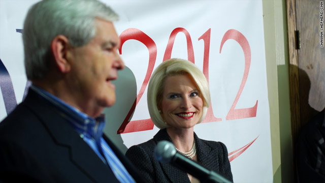 Callista Gingrich makes rare campaign remarks