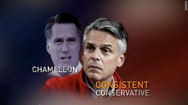 Pro-Huntsman super PAC calls Romney a 'chameleon'