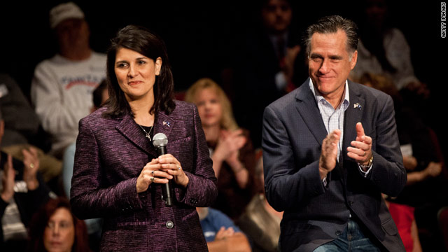 Nikki Haley to campaign with Romney in New Hampshire