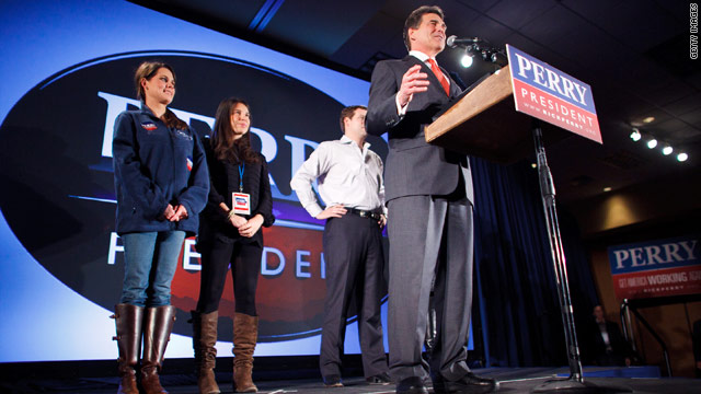 Perry will 'reset the campaign' in South Carolina, adviser says