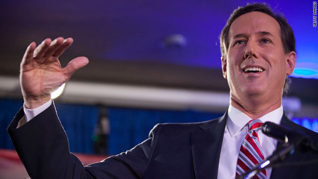 Santorum hits Romney as Michigan campaign heats up