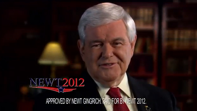 New Gingrich ad employs old tactics