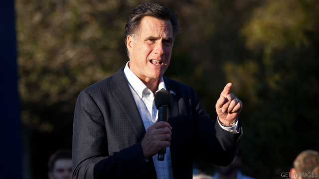 Romney hits Obama's economic record despite improving jobs numbers