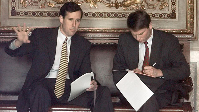 Santorum did take earmarks, but he wasn't the only one