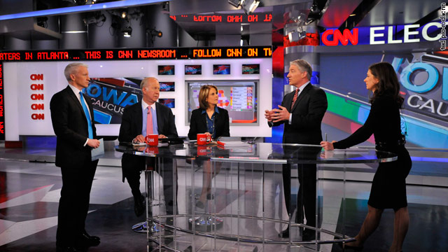 CNN Dominates the Social Conversation on Twitter during the Iowa Caucuses