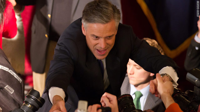 Huntsman surge stops at 3rd-place New Hampshire finish