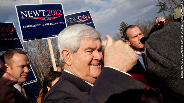 What happened to Newt Gingrich's promise to take the high road?