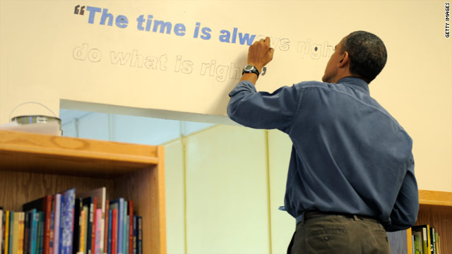 First family honors Dr. King with service