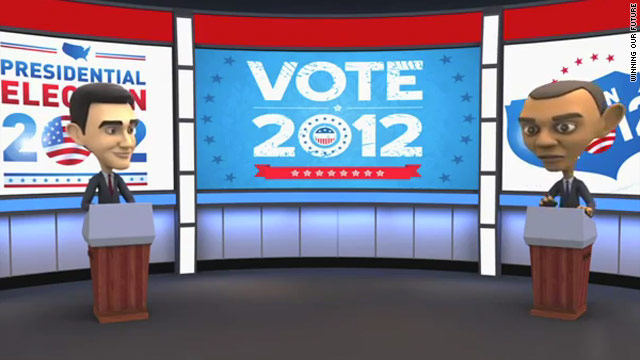 Super PAC aims to bolster Gingrich using animated debate between Obama, Romney Super PAC aims to bolster Gingrich using animated debate between Obama, Romney