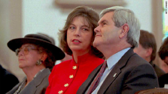 When is the proper time to release a potentially damaging interview with one of Newt Gingrich's ex-wives?